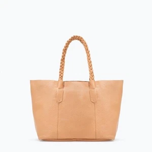 ZARA COLORED LEATHER SHOPPER REF. 8062/304 - Picture 1 of 1