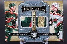 2007-08 U D Artifacts Tundra Tandems TT-GK Marian GAaborik / Mikko Koivu 05/25 !