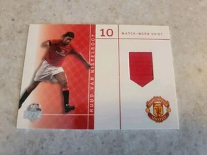 Ruud Van Nistelrooy 2001 Upper Deck Legends Match-Worn Shirt Manchester United - Picture 1 of 2