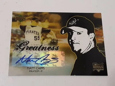 Matt Capps Pittsburgh Pirates 2006 Upper Deck Certified Autograph Card #157 - Image 1 of 2