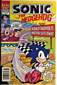 SONIC The HEDGEHOG Comic Book #13 August 1994 KNUCKLES Bagged Boarded NM
