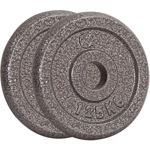 1" Standard Weight Plates Cast Iron Pair of 1.25kg - Picture 1 of 13