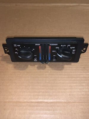 Unidad de control de clima doble aire acondicionado calentador Buick Century 1999-2004 10447470 Foto 1 de 4