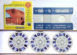 Grand Canyon II 3-reel Set - Sawyers S3/S4 A362 View-Master Packet - Picture 1 of 5