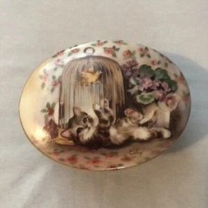 Ardleigh-Elliott. The Kitten and the Canary. By Coby Carlson. Music Box. #1357 A - Picture 1 of 9