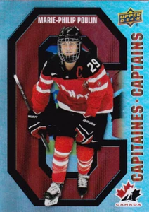 21/22 TIM HORTONS TEAM CANADA..MARIE-PHILIP POULIN..CAPTAINS..CC-7.COMBINED SHIP - Bild 1 von 1