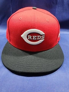 Cincinnati Reds New Hat Red/Black 9Fifty Snapback Cap Genuine Merchandise - Picture 1 of 11