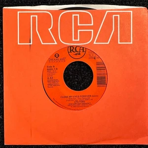 Lita Ford Ozzy Osbourne Close My Eyes Forever Remix Vinyl 7" Single 1988 RCA 45 - Imagen 1 de 4