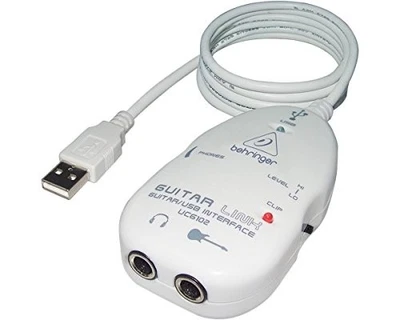 BEHRINGER guitar to USB audio interface UCG102 GUITAR LINK - Image 1 of 4