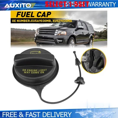 Fuel Cap Replacement For Ford F-250 Super Duty F-350 F-450 F-550 1999-07 OE 1-5X - Imagem 1 de 2