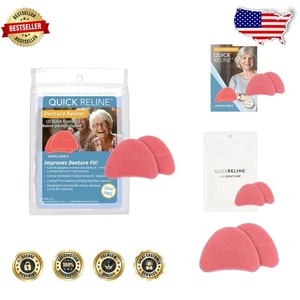 Adjustable Denture Reliner - 2 Pucks, Remoldable, Boil Fit, Zinc-Free - Picture 1 of 6