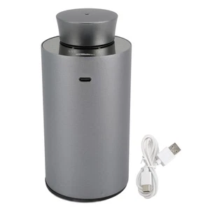 Essential Oil Diffuser Small Car Silent Battery Operated Waterless Spray Grey - Picture 1 of 12