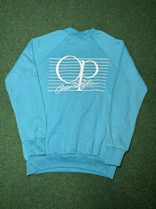 70s 80s Surf Wear Ocean Pacific crewneck sweatshirt surfing surfer beach gear M - Picture 1 of 8