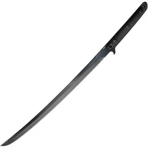 APOC Survival Wakizashi Black Oxide Coated Spring Steel Blade G10 Handle SD35650 - Picture 1 of 1