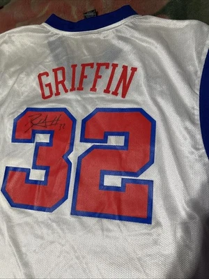 Camiseta deportiva autografiada por Blake Griffin de Los Angeles Clippers XL Foto 1 de 4