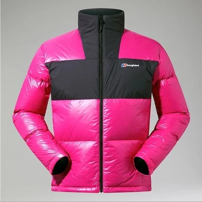 Berghaus Mens Insulated Jacket Arkos NH Down Warm Coat - Fuscia/Bk, RRP £250. k2 - Image 1 of 4