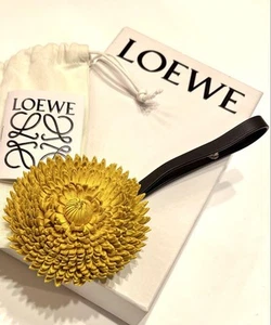 Loewe Flower Leather Bag Charm Keychain with Box & Pouch - Picture 1 of 16
