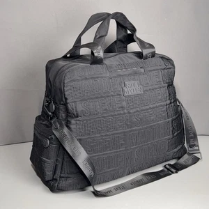 Steve Madden BNyla Logo Weekender Black Tasche Convertible Schultergurt OHNE Etui - Bild 1 von 24