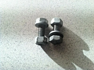 BMW 750Li E66 2004-2008 ~ 2 pernos de soporte de casa de rueda delantera derecha ~ pieza OEM Foto 1 de 3