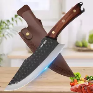 1PC/3PCS Multipurpose Chef Knife Meat Cleaver w/Knife Sheath for Camping Outdoor - Picture 1 of 18