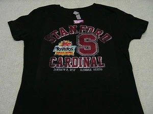 STANFORD CARDINAL - DISTRESSED STYLE -SMALL SIZE - LADIES SLIM FIT T SHIRT! - Picture 1 of 1