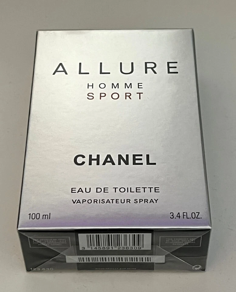 Chanel Allure Sports For Men Eau De Toilette - 100ml