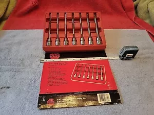 Mac Tools 7-PC. 3/8" Drive SAE Long Ball-End Speed Hex Driver Set  - Picture 1 of 12