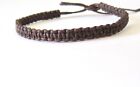 Bracelet Black Cord String Rope Braided Wristband Anklet Friendship Mens Womens