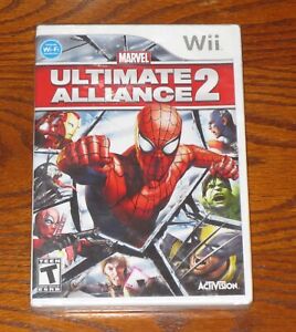 Marvel: Ultimate Alliance 2 (Nintendo Wii, 2009) *NOWY - Noszona opakowanie*