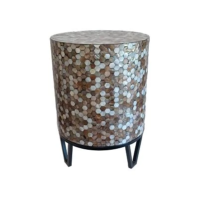 Pacific Paradise перламутровый стол, золотой черный и белый, совершенно новый  - Изображение 1 из 3