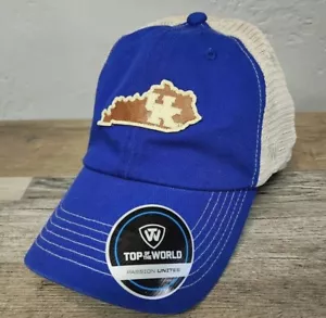 NEW Top of the World Kentucky Wildcats Hat Strapback Mesh Trucker Patch - Picture 1 of 8