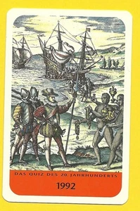 Christopher Columbus Explorer Cool Collector Card from Europe - Imagen 1 de 1