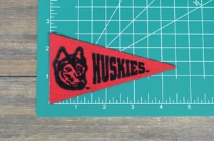 Boston Northeastern Pennant Magnet 4.5" Huskies NCAA Paws Div 1 Massachusetts - Picture 1 of 7
