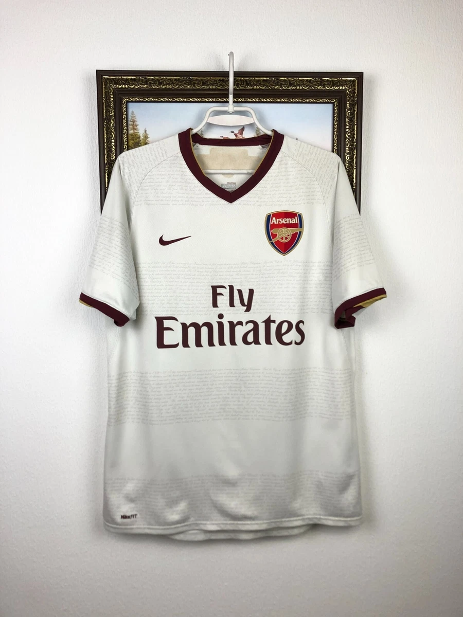 NIKE Arsenal ユニフォーム NIKE ARSENAL 2008 AWAY JERSEY WHITE - Soccer Plus