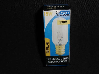 Feit Electric - 15-Watt Tubular Clear Light Bulb  - Image 1 of 4
