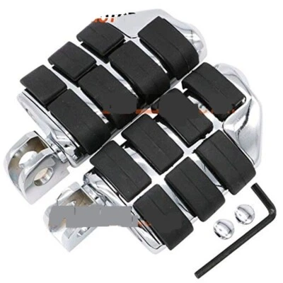 Front Foot Pegs Footrest for Kawasaki Ninja 250R EX300 650 ER-6F EX-6 00-17 098 Foto 1 de 4