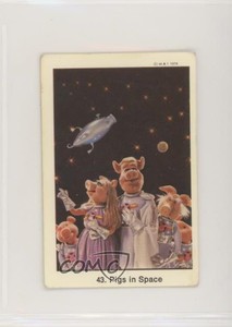 1978 Swedish Samlarsaker The Muppet Show Period After Number Pigs in Space f5h