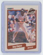 1990 Fleer. Tony Gwynn San Diego Padres #157