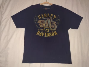 Harley Davidson Men's T-Shirt XL Black Dillon Brothers Omaha 2017 - Picture 1 of 10
