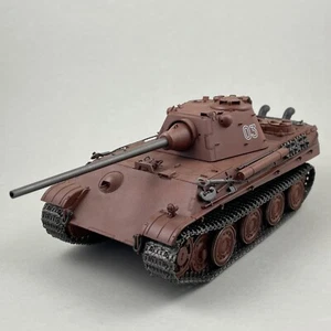 Tanque alemán Panzer Panther Ausf. pintado escala 1/35 construido F. Meng, Segunda Guerra Mundial - Imagen 1 de 13