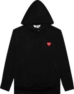 COMME DES GARCONS PLAY Hoodie - Black - AZ-T174-051-1 - Picture 1 of 1