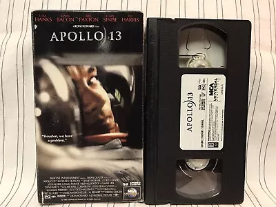 Apollo 13 (VHS, 1995) Tom Hanks, Kevin Bacon - Image 1 of 2