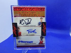 Tierney Davies Edwards Kamara Auto 2023 Leaf Superlative Signature 6 Soccer 1/15 - Picture 1 of 11