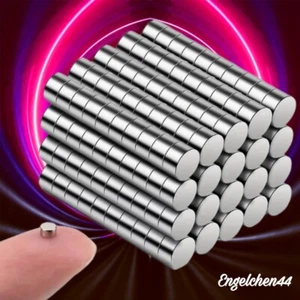 Neodym Magnet N52 Magnet Scheibe Quader Magnetscheibe 3x2mm - Bild 1 von 2