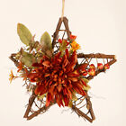  Silk Cloth Artificial Flower Wall Hanging Woodsy Decor Fall Decorations