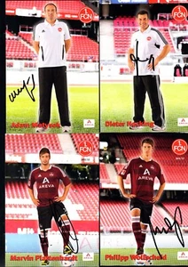 1. FCN Nuremberg - 4 autógrafos 2011/2012 (K-JR1) - Imagen 1 de 1