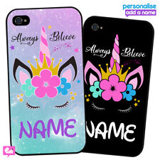 Unicorn PERSONALISED Phone Case for iPhone / Galaxy Gift Cover Fantasy Girls