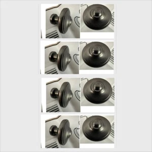 MFI Pomello Peltro Maniglia X4 Armadio/Cucina Porta Pulsante Pomello Effetto Antico - Foto 1 di 6