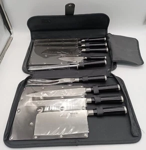 Masterline Messer-Set mit Tasche, 9-teilig, unbenutzt - Bild 1 von 5
