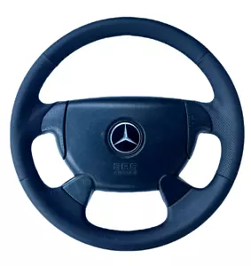 Lenkrad Lederlenkrad Mercedes CLK W208 NEU LEDERBEZUG Neu Beziehen ! - Bild 1 von 3